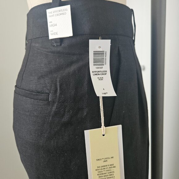 Aritzia Effortless Linen Crop Pants - Picture 5 of 5